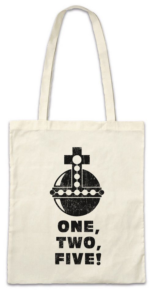 Urban Backwoods Beuteltasche One Two Five Stofftasche Monty Fun Knights Python and the holy grail (1-tlg), Ni Ritter der Kokosnuß von Urban Backwoods