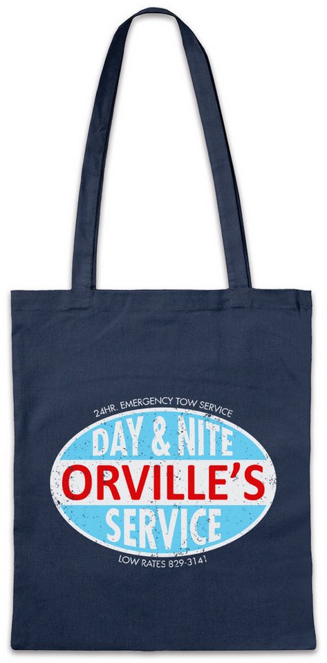 Urban Backwoods Beuteltasche Orville's Stofftasche Every Which Way But Loose Symbol Sign Company (1-tlg), Der Mann Firmenlogo Logo von Urban Backwoods