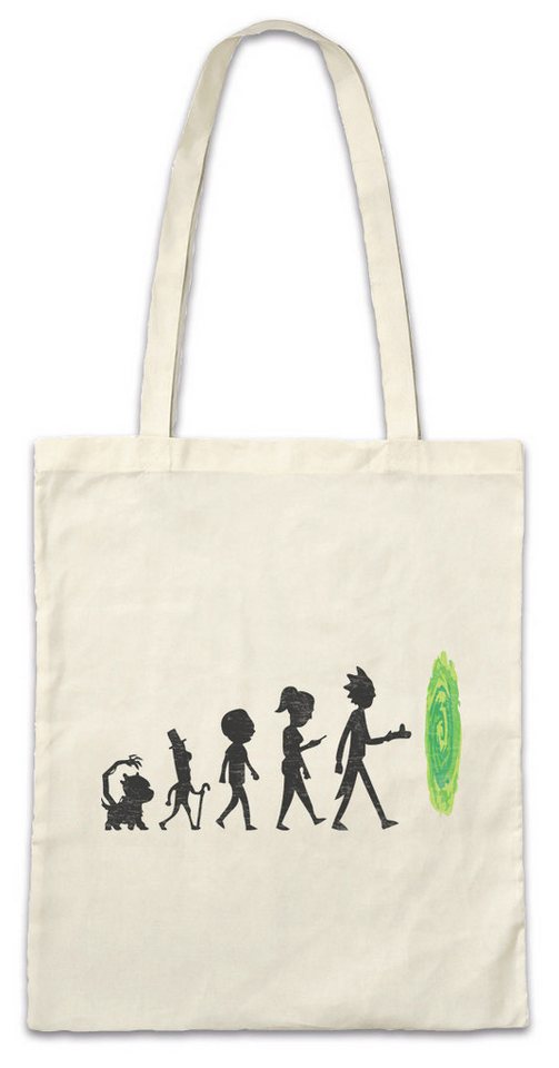 Urban Backwoods Beuteltasche R And M MultIVerse Stofftasche Rick The Sanchez Beth Smith Jerry Flash (1-tlg), Rick Star Labs Morty von Urban Backwoods