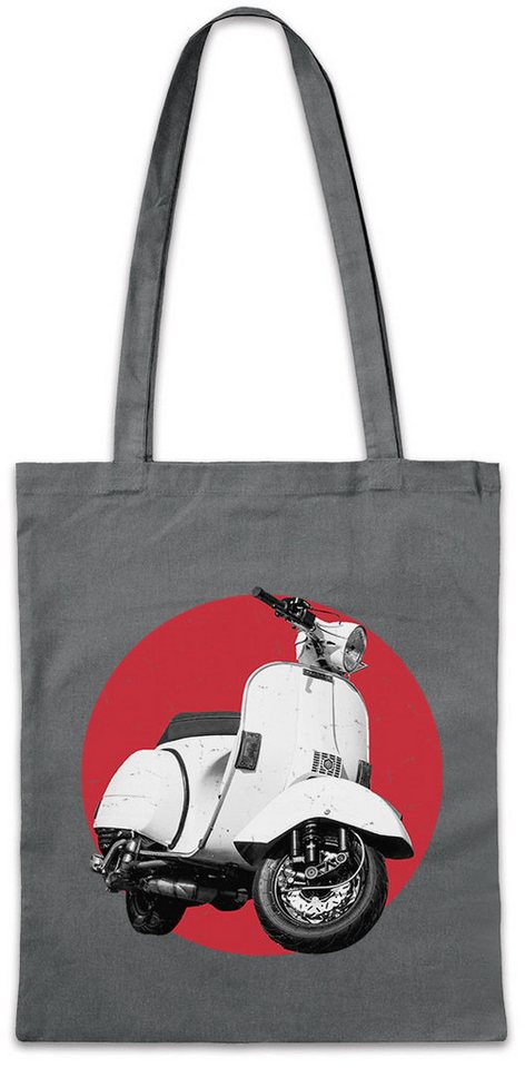 Urban Backwoods Beuteltasche Retro PX Classic Stofftasche Scooter Mod Mods Vintage Roller Fan PX200 (1-tlg), Motorrad Motorroller Enthusiast von Urban Backwoods