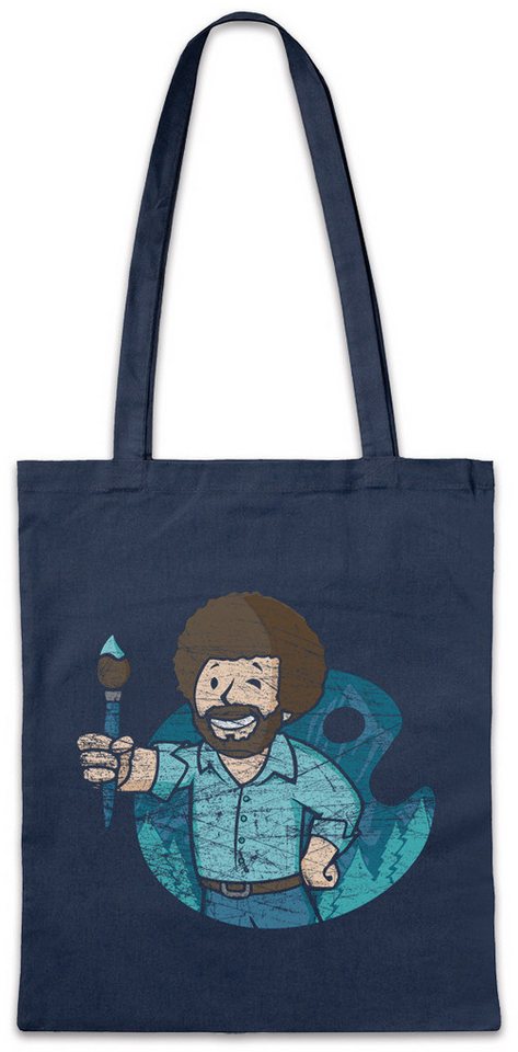Urban Backwoods Beuteltasche Ross Boy Stofftasche Maler Künstler The Bob Joy Of Fun Painting Gamer (1-tlg), Games Gemälde Drawing Artist von Urban Backwoods