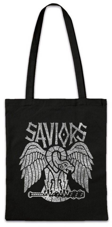 Urban Backwoods Beuteltasche Saviors Patch Stofftasche Negan Lucille Baseball Baseballschläger The (1-tlg), Series Walking Gang Bande von Urban Backwoods