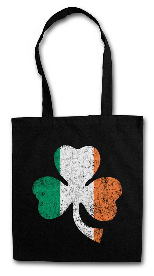 Urban Backwoods Beuteltasche Shamrock Irish Flag Stofftasche Cloverleaf Irland Ireland Kleeblatt (1-tlg), Fahne Irland Irish Patricks von Urban Backwoods