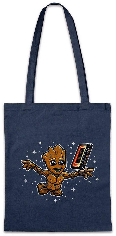 Urban Backwoods Beuteltasche Smells Like Tree Spirit Stofftasche Guardians Fun Groot Baum Galaxy (1-tlg), Crossover Comic Groot Baummensch von Urban Backwoods