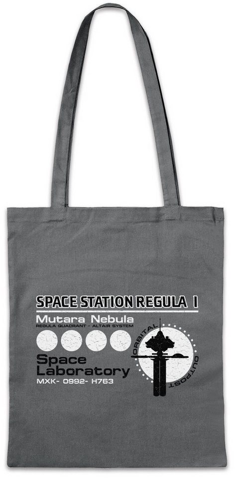 Urban Backwoods Beuteltasche Space Station Regula One Stofftasche Star Zeichen Sign Insignia (1-tlg), Raumstation Trek Logo Symbol von Urban Backwoods