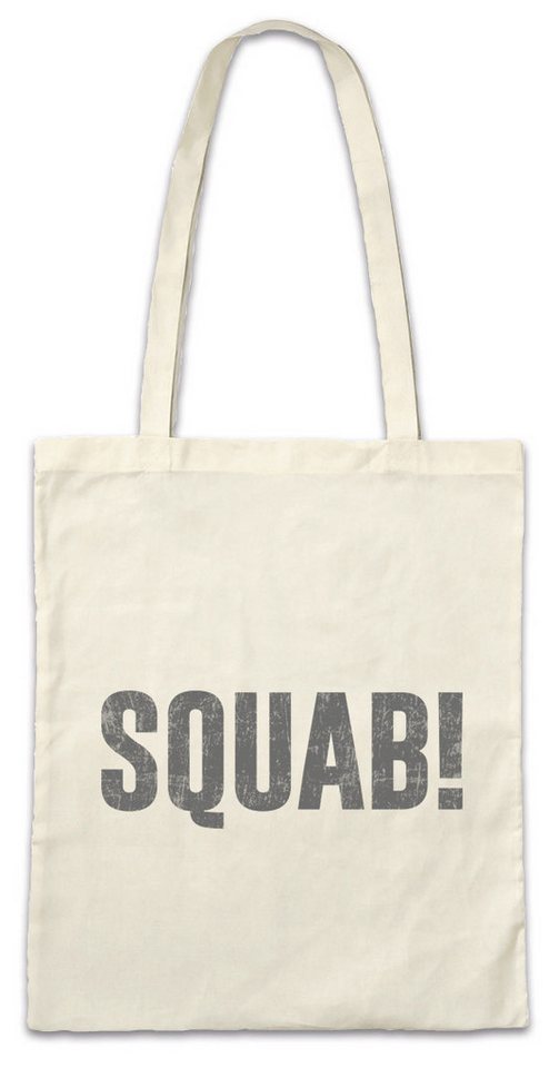 Urban Backwoods Beuteltasche Squab! Stofftasche Two And A Charlie Alan Fun Half Logo Men Harper (1-tlg), Uncle Harper Series Sitcom von Urban Backwoods