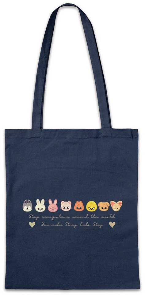 Urban Backwoods Beuteltasche Stay Pop 2 Stofftasche Musik Kids Kpop K-Pop 4th Generation Stray Boy (1-tlg), Group Idol Band Fandom von Urban Backwoods