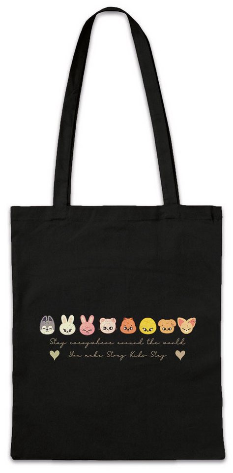 Urban Backwoods Beuteltasche Stay Pop 2 Stofftasche Musik Kids Kpop K-Pop 4th Generation Stray Boy (1-tlg), Group Idol Band Fandom von Urban Backwoods