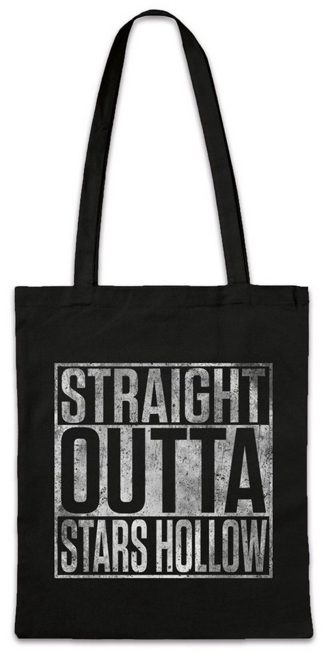 Urban Backwoods Beuteltasche Straight Outta Stars Hollow Stofftasche Lorelai Gilmore Rory Sign (1-tlg), Symbol Logo Girls Jess von Urban Backwoods