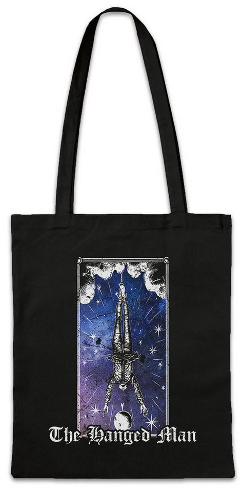 Urban Backwoods Beuteltasche Tarot B The Hanged Man Stofftasche Set Card Karte Deck Arcana Voodoo (1-tlg), Major Minor Symbol Hexe von Urban Backwoods