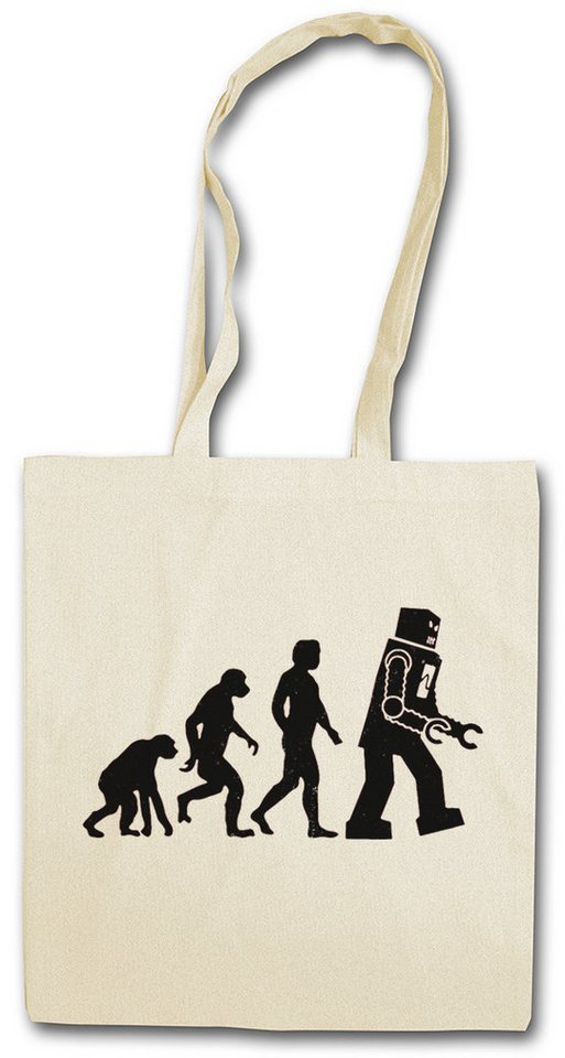 Urban Backwoods Beuteltasche The Big White Robot Evolution Stofftasche Bang Sheldon Roboter TBBT (1-tlg), Theory Nerd Cooper TV von Urban Backwoods