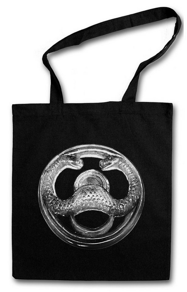 Urban Backwoods Beuteltasche Thulsa Doom Logo I Stofftasche Conan Barbar Film Barbarian The Kult (1-tlg), Schlangengott Film Zerstörer Destroyer von Urban Backwoods