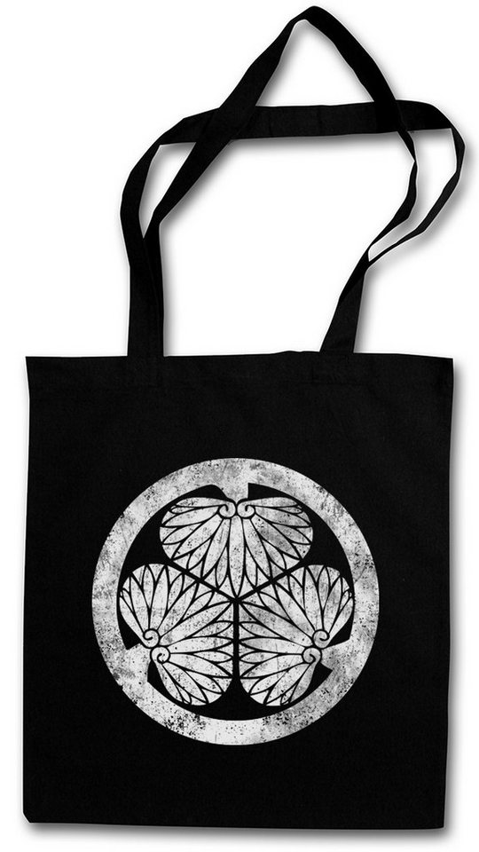 Urban Backwoods Beuteltasche Tokugawa Clan Logo Mon Stofftasche Shogunat Shogun Oda Samurai Zeichen (1-tlg), Symbol Tokugawa Ieyasu von Urban Backwoods