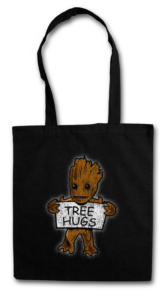 Urban Backwoods Beuteltasche Tree Hugs Stofftasche Guardians Fun Movie Comic Groot Baby Tree Baum (1-tlg), Baummensch Root of the von Urban Backwoods