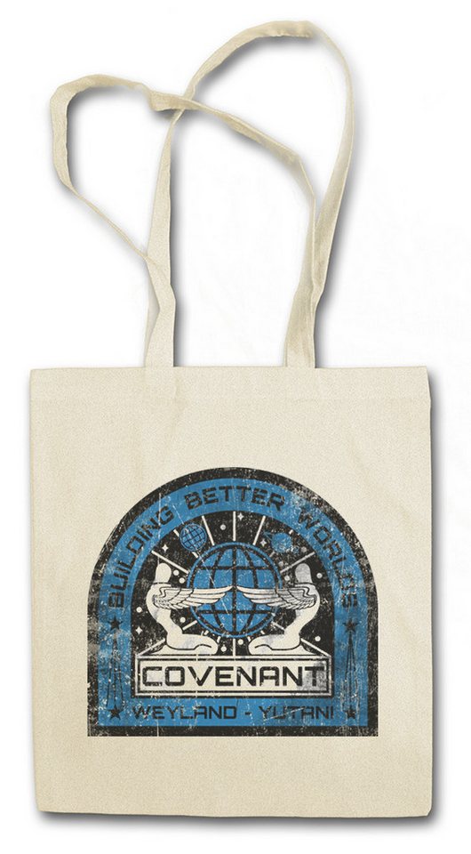 Urban Backwoods Beuteltasche USCSS Covenant Patch Stofftasche Prometheus Nostromo Weyland Alien (1-tlg), Saga Yutani Aliens von Urban Backwoods