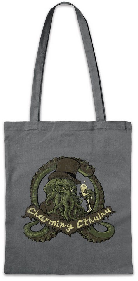 Urban Backwoods Beuteltasche Vintage Charming Cthulhu Stofftasche Cthulhu Call Horror Arkham H. P. (1-tlg), Lovecraft R´LYEH Call Sign von Urban Backwoods