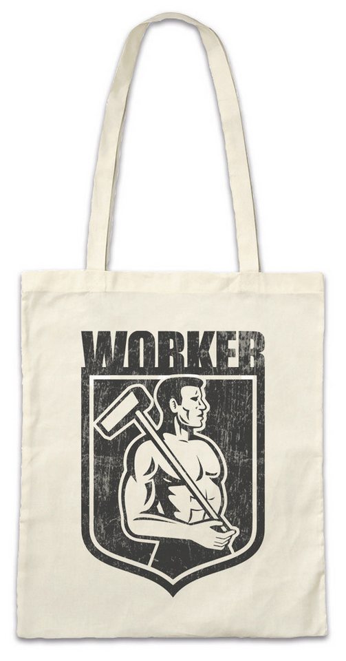 Urban Backwoods Beuteltasche Worker II Stofftasche Handwerk Handwerker Heimwerker Hausmeister (1-tlg), Repairman DIY Enthusiast Mann von Urban Backwoods