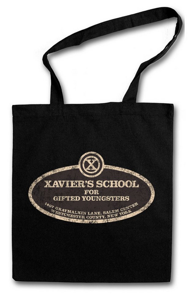 Urban Backwoods Beuteltasche Xavier's School For Gifted Youngsters Stofftasche Professor X Logo (1-tlg), Schule Men Mutants Wolverine von Urban Backwoods