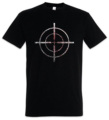 Urban Backwoods Bloody Crosshairs Sniper Herren T-Shirt Schwarz Größe 2XL von Urban Backwoods