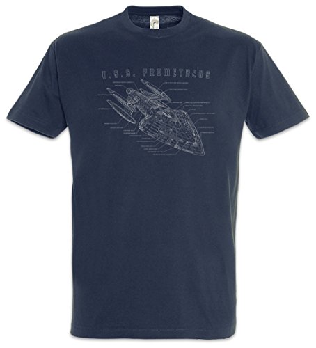 Urban Backwoods Blueprint Prometheus U.S.S. Federation Herren T-Shirt Blau Größe 3XL Urban Backwoods Blueprint Prometheus U.S.S. Federation Herren T-Shirt Blau Größe 3XL von Urban Backwoods