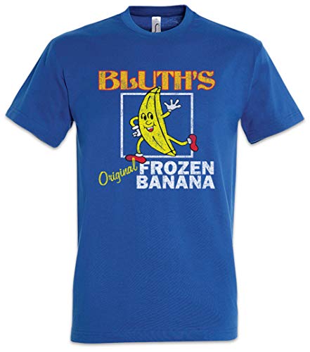 Urban Backwoods Bluth's Original Frozen Banana II Herren T-Shirt Blau Größe L von Urban Backwoods