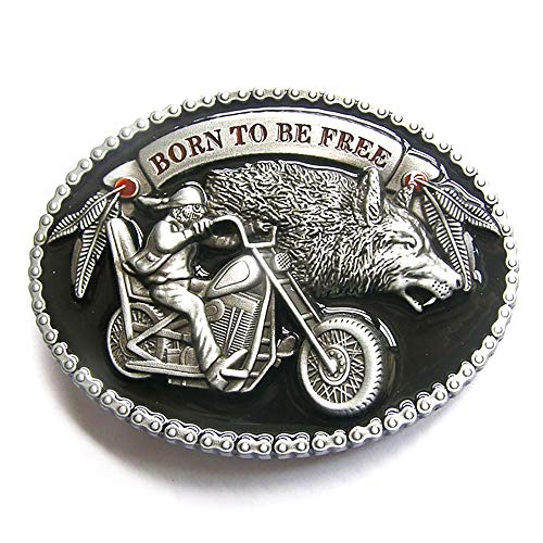 Urban Backwoods Born To Be Free I Gürtelschnalle für Wechselgürtel Buckle von Urban Backwoods