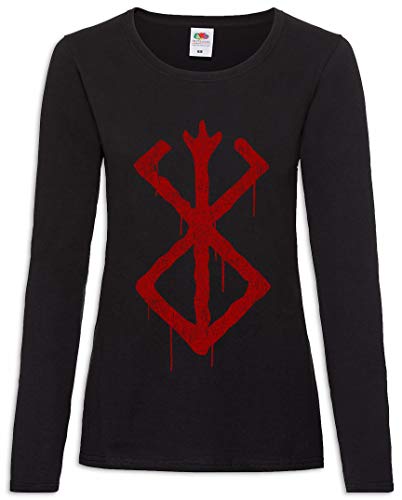 Urban Backwoods Brand of Sacrifice Damen Langarm T-Shirt Schwarz Größe 2XL von Urban Backwoods