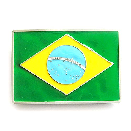 Urban Backwoods Brazil Gürtelschnalle für Wechselgürtel Buckle von Urban Backwoods