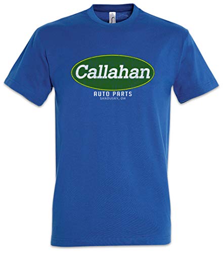 Urban Backwoods Callahan Auto Parts Herren T-Shirt Blau Größe 4XL von Urban Backwoods