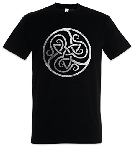 Urban Backwoods Celtic Circle Herren T-Shirt Schwarz Größe S von Urban Backwoods