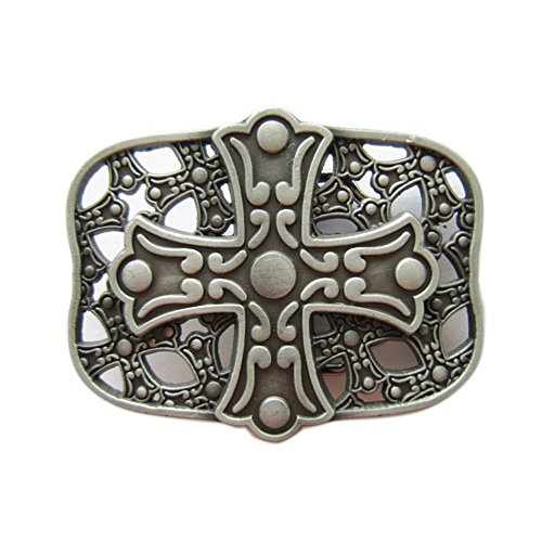Urban Backwoods Celtic Cross IX Gürtelschnalle für Wechselgürtel Buckle von Urban Backwoods