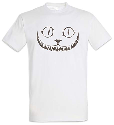 Urban Backwoods Cheshire Cat II Herren T-Shirt Weiß Größe 3XL von Urban Backwoods