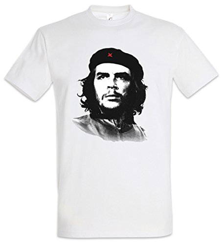 Urban Backwoods Classic Che Guevara Portrait II Herren T-Shirt Weiß Größe XL von Urban Backwoods