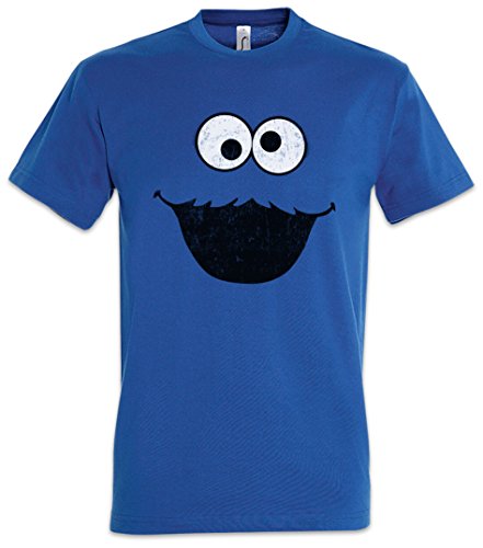 Urban Backwoods Cookie Monster Herren T-Shirt Blau Größe 2XL von Urban Backwoods