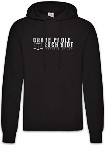 Urban Backwoods Crane Poole & Schmidt Hoodie Kapuzenpullover Sweatshirt Schwarz Größe L von Urban Backwoods