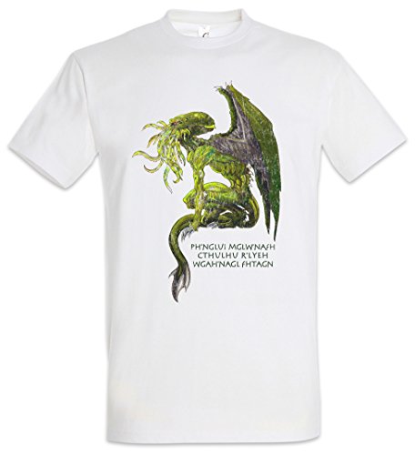 Urban Backwoods Cthulhu VI Herren T-Shirt Weiß Größe XL von Urban Backwoods