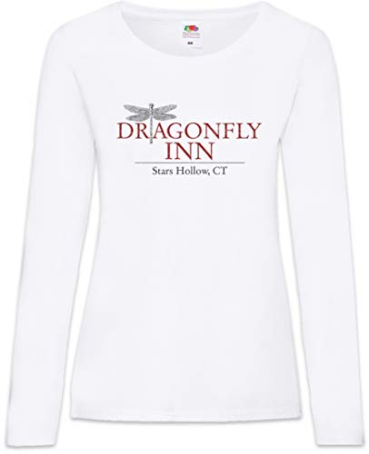 Urban Backwoods D Inn Damen Langarm T-Shirt Weiß Größe M von Urban Backwoods