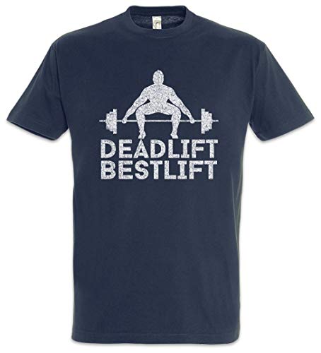 Urban Backwoods Deadlift Bestlift Herren T-Shirt Blau Größe L von Urban Backwoods