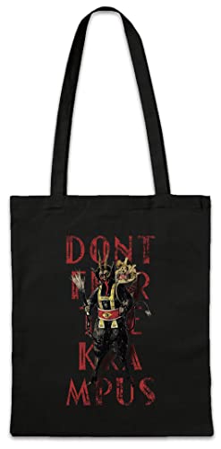 Urban Backwoods Don’t Fear The Krampus Hipster Bag Beutel Stofftasche Einkaufstasche von Urban Backwoods