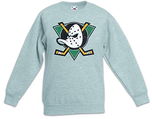 Urban Backwoods Ducks Hockey Kinder Jungen Mädchen Pullover Grau Größe 6 Jahre von Urban Backwoods