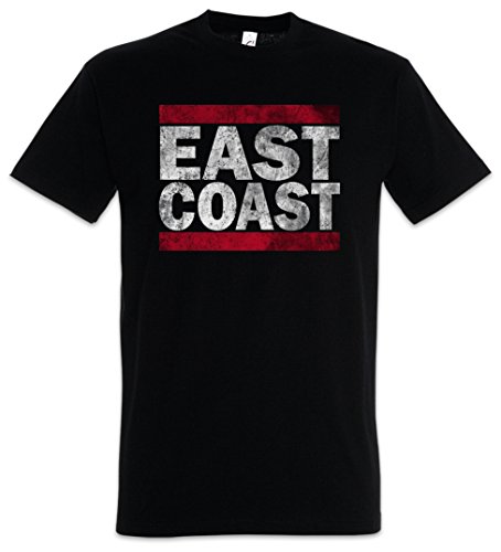 Urban Backwoods East Coast Herren T-Shirt Schwarz Größe 3XL von Urban Backwoods