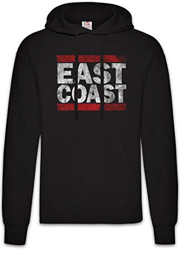 Urban Backwoods East Coast Hoodie Kapuzenpullover Sweatshirt Schwarz Größe 2XL von Urban Backwoods
