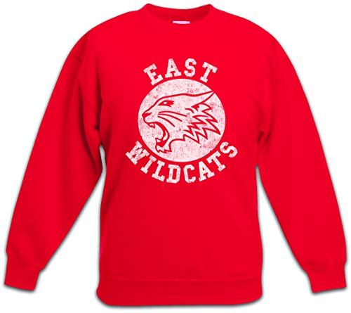 Urban Backwoods East Wildcats Kinder Jungen Mädchen Pullover Rot Größe 8 Jahre von Urban Backwoods