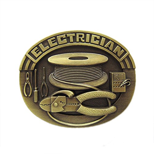 Urban Backwoods Electrician II Gürtelschnalle für Wechselgürtel Buckle von Urban Backwoods