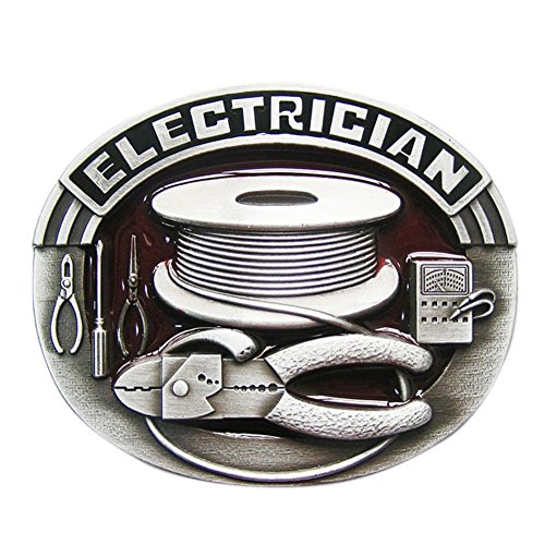 Urban Backwoods Electrician III Gürtelschnalle für Wechselgürtel Buckle von Urban Backwoods