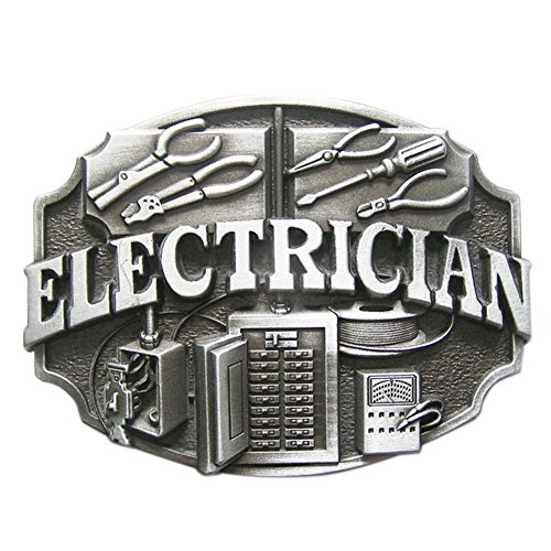 Urban Backwoods Electrician VI Gürtelschnalle für Wechselgürtel Buckle von Urban Backwoods