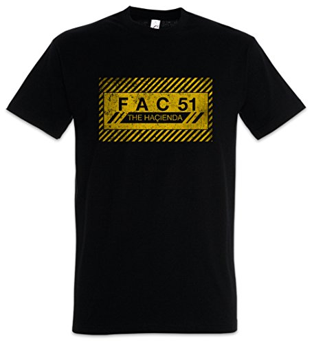 Urban Backwoods Fac 51 The Hacienda I Herren T-Shirt Schwarz Größe 2XL von Urban Backwoods