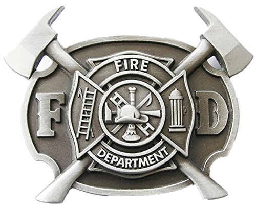 Urban Backwoods Fire Department V Gürtelschnalle für Wechselgürtel Buckle von Urban Backwoods