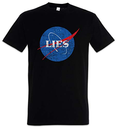 Urban Backwoods Flat Earth III Herren T-Shirt Schwarz Größe M von Urban Backwoods