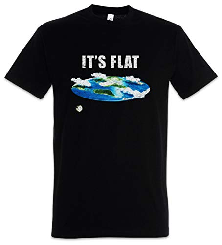 Urban Backwoods Flat Earth IV Herren T-Shirt Schwarz Größe XL von Urban Backwoods